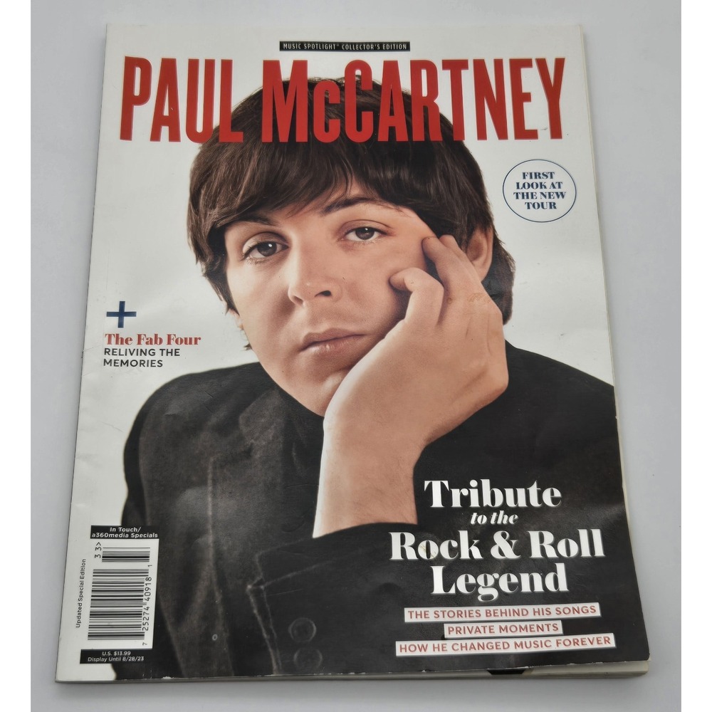 Paul McCartney Tribute Magazine Beatles Music Spotlight Collectors Edition‎ 2023